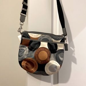 Coach crossbody bag multicoloured